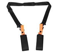 Milisten Correa Ajustable para Snowboard y Esquí de Fondo, Correa de Hombro Práctica de Cuero Sintético y Nailon, Accesorio Multifunción para Transporte Cómodo en Deportes de Invierno