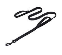 Milisten Correa Reflectante para Perros con Doble Asidero Resistente y Durable para Entrenamiento y Paseos y Negro