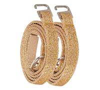 Milisten Correas para Tacones Altos para Mujer Correas Desmontables con Hebilla de PU Mate Soporte y Estilo Elegante para Zapatos de Tacón