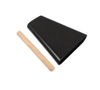 Milisten Cowbell Metálico Instrumento de Percusión para Eventos Deportivos y Presentaciones Escenario Compacto y Portátil