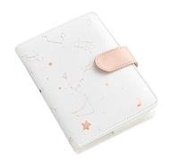 Milisten Cuaderno de Escritura Portátil Cierre de Botón, Tamaño Compacto, Papel Grueso para Estudiantes, Bloc de Notas Escolar Ligero y Práctico para Diario y Planificación Color Aleatorio