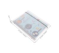 Milisten Cuaderno de Recetas DIY Planificador de Recetas Hogar Tamaño A5 Hojas Reemplazables Cubierta Plástica Azul Claro Libro de Planificación Agenda para Organizar Comidas