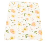 Milisten Cubierta de almohadilla de cambio de funda para cambiador de recién nacido cambiador contorneado cubierta de almohadilla de cambio de bebé cambiador lavable algodón