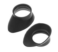 Milisten Cubiertas Protectoras para Oculares de Microscopio y Telescopio 29-33 Mm de Caucho Elástico para Observación Cómoda y Uso Portátil en Actividades al Aire Libre