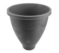 Milisten Cubo de Inodoro en Cuclillas Función Anti Salpicaduras, Estructura Cónica y Fondo Hueco para Baño en Casa, Adecuado para Personas Mayores y Discapacitadas