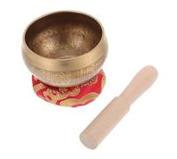 Milisten Cuenco Budista De Con Sonido De De Cuencos De Con Varilla De Madera y Arandela Para Yoga y Relajación