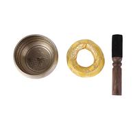 Milisten Cuenco Tibetano Para Meditación y Yoga Cuenco De Sonido De Curativo Para Relajación Spa o Hogar