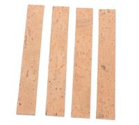 Milisten De 4 Tiras De Corcho Para Reparación De Articulaciones De y Saxofón, Corcho Para Boquilla y Cuello, Accesorio Para De Instrumentos De Viento