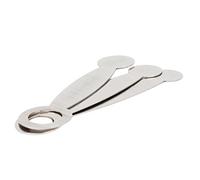 Milisten de Herramientas de Reparación de Material Almohadillas de Presión 3 Piezas para Reemplazo Kit Completo de Servicio en Taller o Ambiente Musical