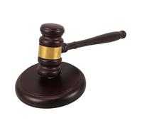 Milisten De Juez De Madera Juego De y Bloque Martillo De Jueza Accesorio De Vestuario Abogados