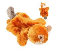 Milisten De Mano De Ardilla Adorable para Niño Niña Juguete Educativo De para Interacción Familiar y Actividades Preescolares Muñeco De Peluche Suave para Cuentos y Infantil