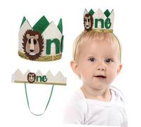 Milisten de sombreros tribal fiesta de leones primero 1er cumpleaños decoración de cumpleaños de un año Primer Cumpleaños Sombrero una de cumpleaños tela