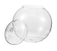 Milisten de Tapa Contenedor para Micropaisajismo Maceta de para Plantas Decoración de Oficina Jarrón Hidropónico para Suculentas