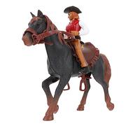 Milisten Decorativo de Caballo Imitación para Escritorio de Caballero del y Adorno Vivid para Estilo y Realista para Decoración de Habitaciones