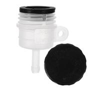 Milisten Depósito Líquido Frenos Moto Trasero Compatible Motocicleta y Quad Cilindro Maestro Resistente y Fácil Instalación Botella Aceite Duradera para Sistema Freno Off-road