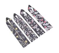 Milisten Diadema Japonesa Hachimaki Niñas, 4 Piezas, Pañuelo de Karate Ninja Ajustable de Secado Rápido, Accesorio de Cosplay y Entrenamiento de Artes Marciales, Adecuado para