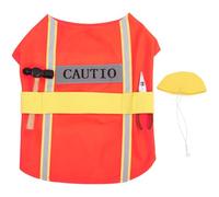 Milisten Disfraz de Perro Adorable de Poliéster para Fiestas Ropa de Mascota y Resistente para Celebraciones y Retratos Familiares