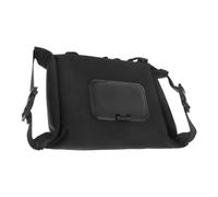 Milisten Dispensador de Toallitas Portátil Negro para Bebés, Bolsa Colgante Rellenable para Viaje y Camping, Estuche Plegable para Toallitas Húmedas, Accesorio Práctico para Cambio