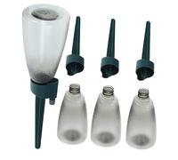 Milisten Dispositivo de Riego Automático 4 Piezas Sistema de Riego Jardín Macetas Regulador Ajustable de Agua para Plantas de Interior y Exterior Práctico