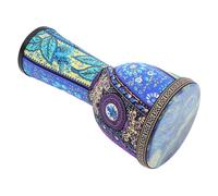 Milisten Djembe Hand Drum Lightweight African Style for Adults and Beginners Portable Pvc Percussion Instrument with Unique Pattern for Music Enthusiasts