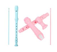 Milisten Dulces Soprano de Estilo Alemán para Instrumentos Musicales de Abs Duradero y Ligero con Bolsa de Transporte para Principiantes y Clases de