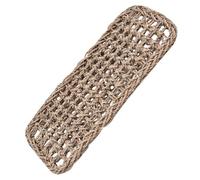 Milisten Esterilla Tejida para Reptiles Malla Fina, Cojín Compacto De Hierba Marina, Tamaño 20x14x2 Cm, Apta para Hábitats De Reptiles y Mascotas Reptilianas