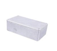 Milisten Estuche para Pedalera de Guitarra de Aluminio Fundido a Presión, Caja Metálica de 122x66x39,5 Mm, Carcasa Electrónica Resistente para Accesorios de Efectos de Guitarra