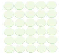 Milisten Fichas de Bingo Transparentes 100 de Resina Color Verde Claro , Resistentes al Desgaste , Ideales para Aprender Matemáticas y Jugar en Grupo