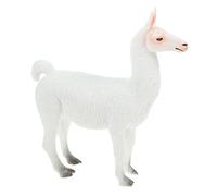 Milisten Figurita de Alpaca Simulada de Plástico Juguete Educativo y Niñas Adorno Decorativo Habitaciones de Animal