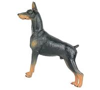 Milisten Figurita de Perro Dóberman Juguete Educativo de Animales Simulados Decoración de Imaginación y Aprendizaje