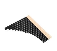 Milisten Flauta de Pan 16 Tubos para Principiantes Instrumento Tradicional Chino de ABS para Enseñanza y Interpretación Profesional en Bandas Escolares