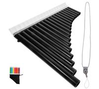 Milisten Flauta de Pan C Key de Principiantes Instrumento Musical Profesional Abs Resistente para Práctica