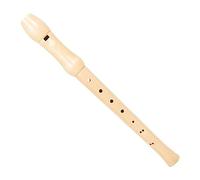 Milisten Flauta Dulce Soprano De 8 Agujeros Para Niños y Principiantes, Instrumento Musical De Plástico Color Madera Para Práctica Educativa Escolar, Grabadora De Música Infantil