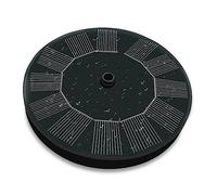 Milisten Fuente Solar Flotante para Jardín Bañera de Pájaros y Estanques Mini Fuente de Agua Decorativa con Panel Solar Bomba y Automática para Circulación de Agua