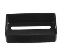 Milisten funda para pastilla de guitarra eléctrica camioneta cubre golpeador de guitarra cubiertas de pastillas cubierta de metal humbucker placa humbucker latón Black