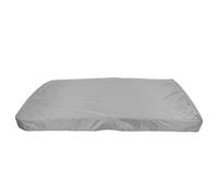 Milisten Funda para Toldo de Columpio de Patio 190t Gris, Cubierta de Sombra Resistente a Rayos Uv, 191x120x18/23 Cm, Repuesto para Muebles de Jardín al Aire Libre