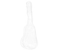 Milisten Funda Transparente para Guitarra Eléctrica con Cubierta Sellada De PVC Protector Profesional Antipolvo Funda Decorativa para Instrumentos De Cuerda