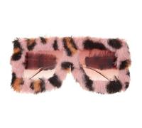 Milisten Gafas de Sol de Felpa para Mujer Diseño de Ojo de Gato, Ligeras y Resistentes para Fiesta y Uso Diario, Accesorio de Moda Novedoso para Adultos