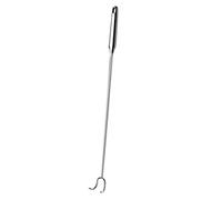 Milisten Gancho de Carne Inoxidable para Asar Utensilio Práctico para Barbacoa Gancho Ergonómico Resistente para Cocinar Cerdo y Alitas Accesorio para Parrilla