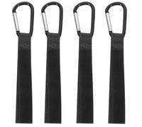 Milisten Gancho Para Cochecito De Ñiño Multiuso Para Padres, Mosquetón De Nailon Resistente Botón De Escalada, Paquete De 4 Piezas Para Colgar Bolsas Carritos y Sillas De Paseo
