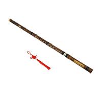 MILISTEN Gu Largo Xiao Xiao Flauta China Dizi Flauta Principiante Flauta De Madera Música De Viento De Madera Flauta Antigua Clave g Flauta Seda De Calabaza Manual Bambú Niño