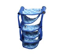 Milisten Hamaca Colgante para Pequeñas Cama Cálida Multi-Capa para Hámster Chinchilla y Gerbil Color Azul