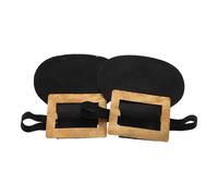 Milisten Hebillas Decorativas para Zapatos de Época Accesorio para Disfraces Festivos y Cosplay de Cubrezapatos de Abogado Vintage Diseño Fácil de Usar y Duradero