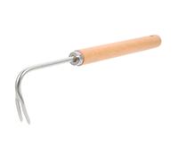 Milisten Herramienta de Ergonométrica con Mango de Madera de Haya Desmalezadora Manual Multi Funcional para Eliminar y Malezas Huertos y