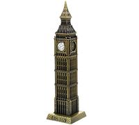 MILISTEN Hucha de Inglaterra de Londres, decoración del Big Ben Souvenir 1 London Big Ben Inglaterra, metal edificio, ornamento, emblemático, torre del reloj, estatua en Londres, turismo (bronce), Big
