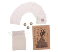 Milisten I Ching para Principiantes con Guía de Instrucciones y Monedas de Adivinación de Hexagramas Chinos para Feng Shui y de Decisiones