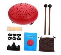 Milisten Instrumento De Percusión De Lengüeta De Acero Al Carbono De Mano Para Adultos y Portátil Notas c Tono Exquisito De Lengüeta Creativo Para Música y Relajación