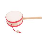 Milisten Instrumento de Percusión Infantil de Tambor Rattle Giratorio para Juguete Musical Portátil para Desarrollo Rítmico y Coordinación Orff para Actividades Interiores y Exteriores