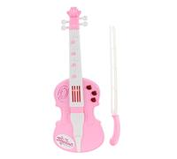 Milisten Instrumento Musical Electrónico Infantil Violín Simulado con Luz y para Juguete Educativo Desarrollo Musical