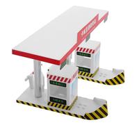 Milisten Juego Cabina de Peaje de Juguete Educativo para Niños Modelo Pequeño Plástico Barrera Manual Interactiva Creatividad Infantil Juego de Carretera y Aventuras de Tráfico